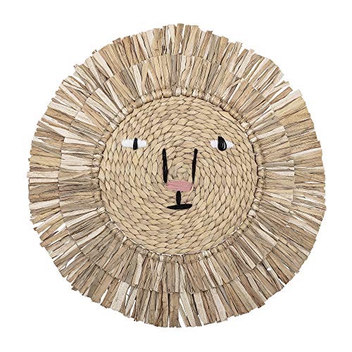 Bloomingville Basir dekoracja ścienna, hiacynt wodny, naturalny, 63 cm (Ø) - obrazek 1