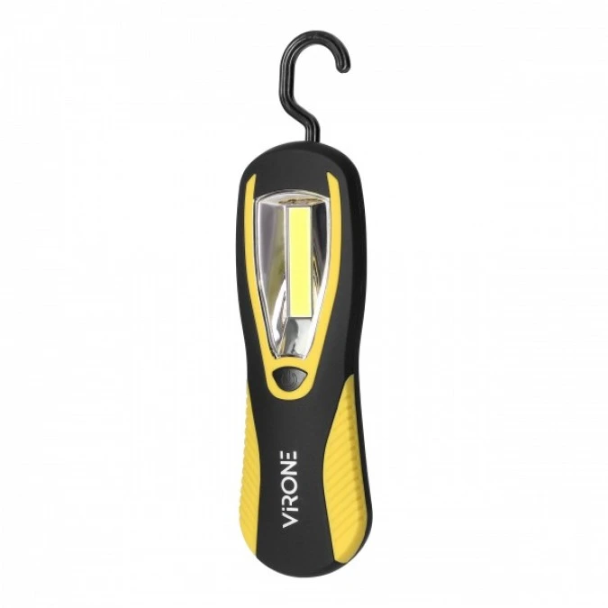Latarka warsztatowa LED COB 3W, 200lm, 3 x AA magnes, haczyk,WL‑7 - obrazek 1
