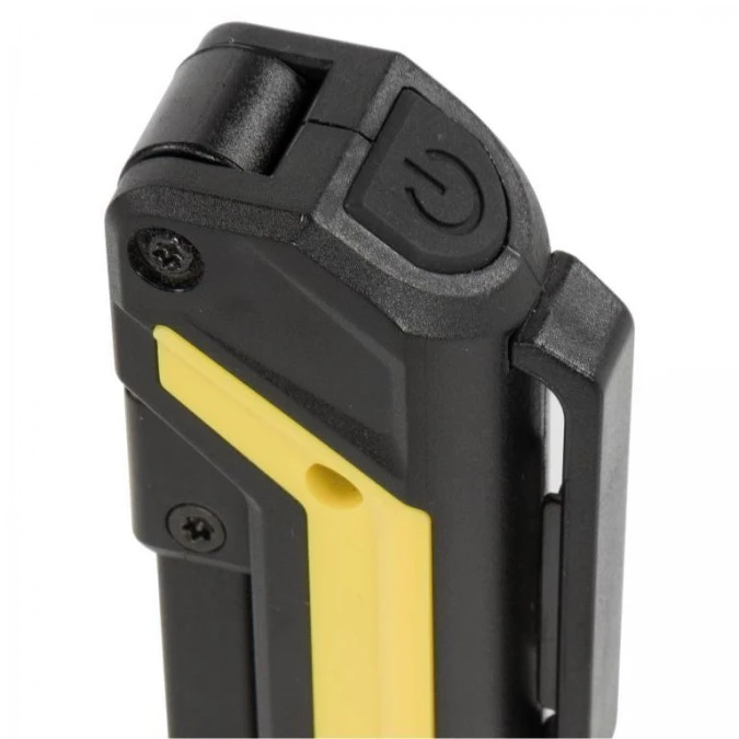 Latarka warsztatowa LED akumulatorowa 1W SMD LED 6500K 2W COB LED 6500K 3,7V 800mAh Li‑ion klips magnes LW‑2B W‑00340 - obrazek 3