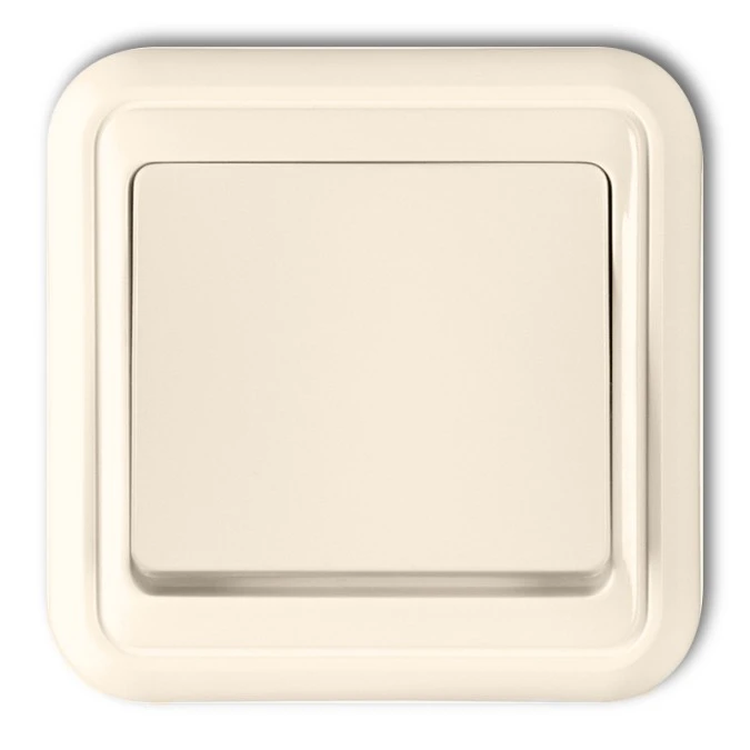 LIZA Łącznik jednobiegunowy podświetlany beżowy 1WPT‑1L - obrazek 1