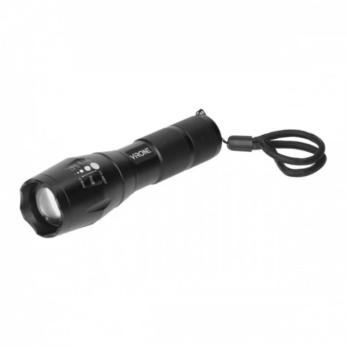 Latarka LED CREE 10W z zoomem, 800lm, 3 x AAA, aluminiowa konstrukcja,LT‑5 - obrazek 1