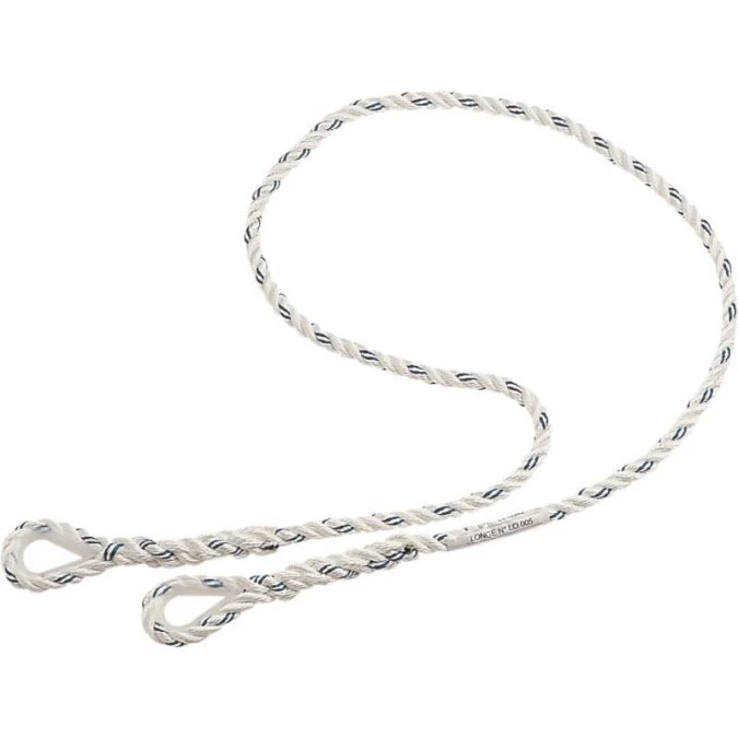 Lina poliamidowa fi 12 mm, 2 pętle z kauszą, długość 1,5 m LO007150 - obrazek 1