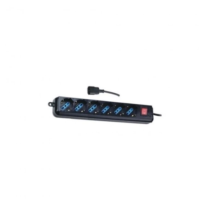 Listwa zasilająca z kablem do UPS ‑ 6‑gniazdowa IUPS‑PCP‑6V - obrazek 2