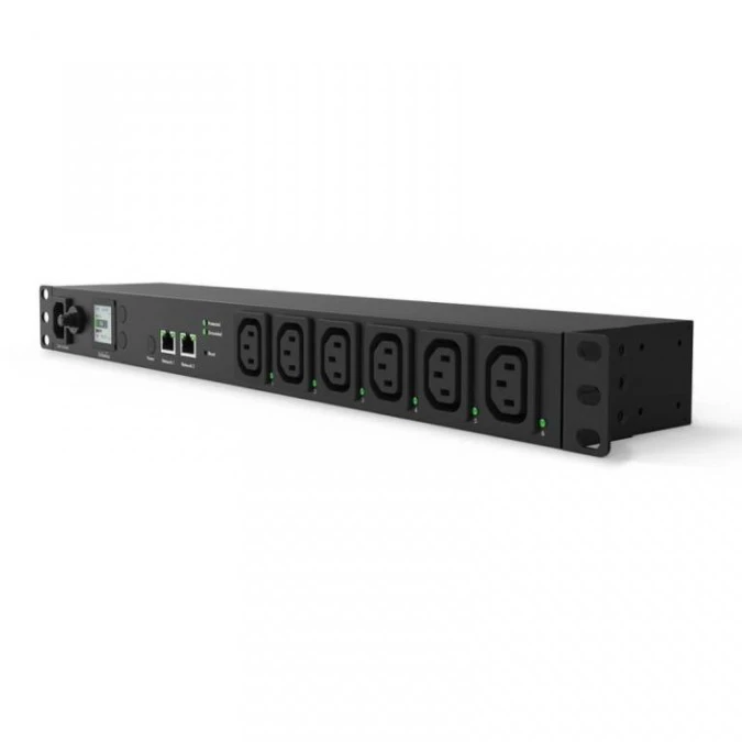 Listwa zasilająca Rack 19 1U 6x C13 zarządzalna Cloud ECP106‑INT - obrazek 3