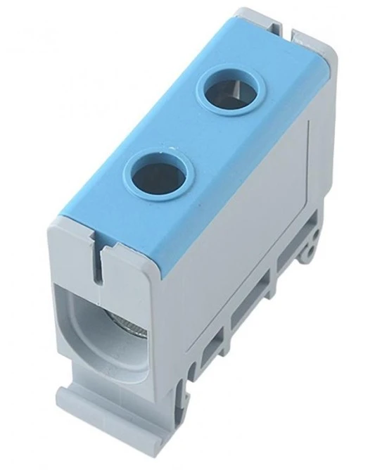 Listwa zaciskowa w korpusie, 1x50mm2, niebieska, Al/Cu E.4118 - obrazek 1