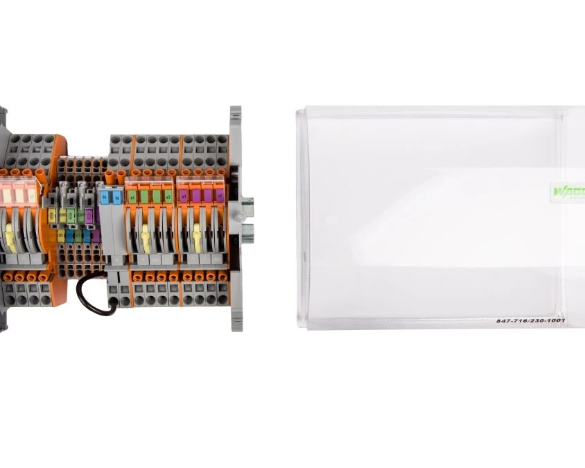Listwa pomiarowa LPW 20‑torowa 230V AC szeregowa 847‑716/230‑1001 - obrazek 1