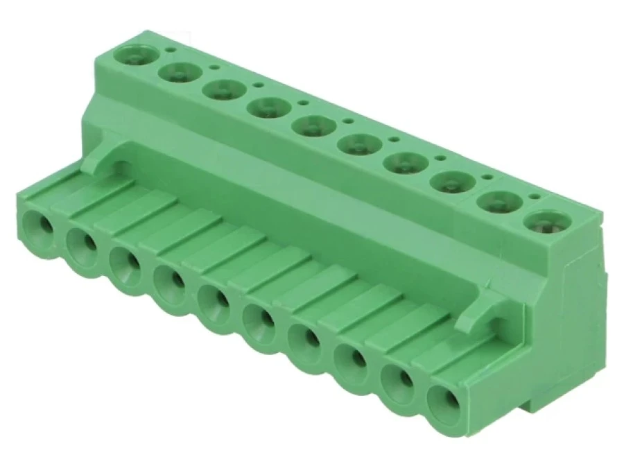 Listwa zaciskowa rozłączalna R.styków 5,08mm tory 10 proste 1‑796634‑0 - obrazek 1