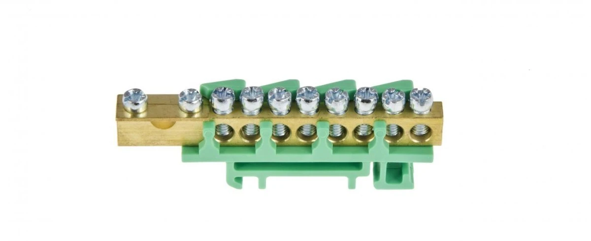 Listwa Zaciskowa 8x16 mm2,1x35mm2 ‑ Zielona ENE‑00537 - obrazek 3