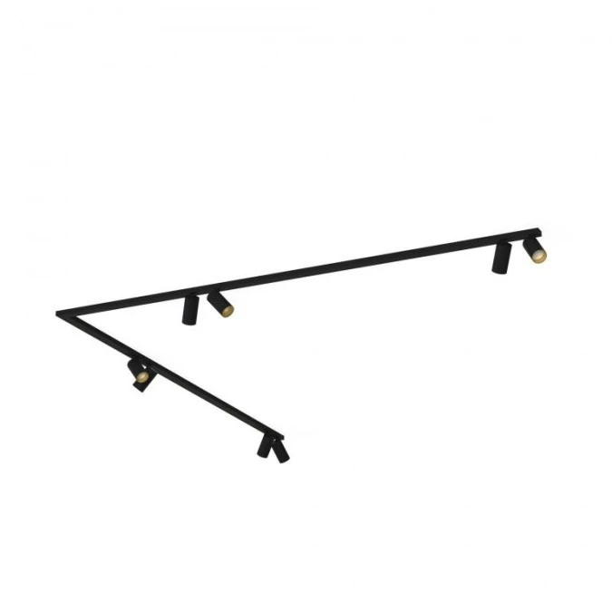 Listwa sufitowa 90 2x200cm MONO CORNER VIII 2×200 BLACK/GOLD 7702 Nowodvorski Lighting