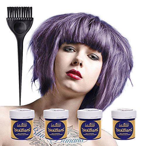 4 x LaRiche Directions farba do w?osów liliowa 88 ml