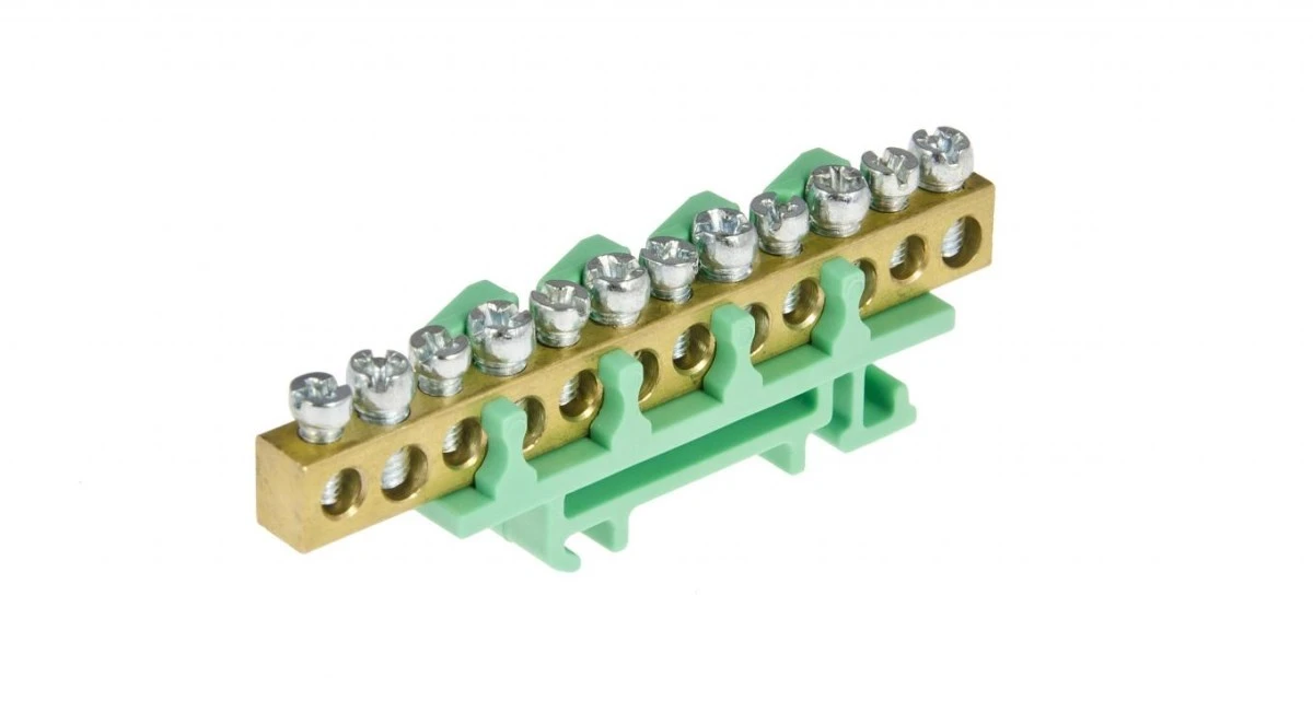 Listwa Zaciskowa 6x10 mm2,6x16 mm2‑Zielona ENE‑00551 - obrazek 3