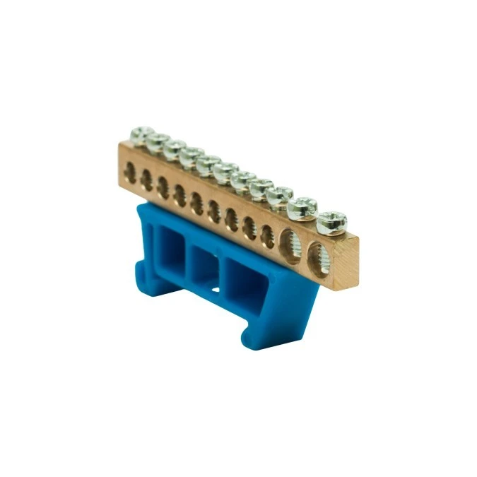 Listwa zaciskowa 9x10mm2 + 2x25mm2 niebieska TH 35‑11/25N 48.525 - obrazek 1