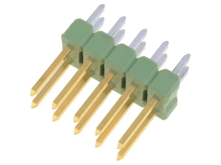 Listwa kołkowa kołkowe AMPMODU MOD II męskie 10‑PIN proste 826632‑5