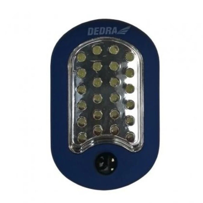 Latarka led 24 + 3 owalna z bateriami - obrazek 1