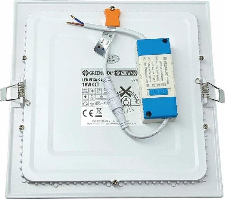 LED VEGA‑S White 18W CCT 1600/2420lm ‑ Oprawa LED do zabudowy p/t (Downlight LED) GXDW409 - obrazek 2
