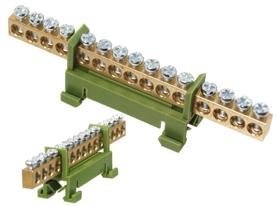 Listwa zaciskowa 15‑polowa 1‑16mm2 zielona LZM‑G15 - obrazek 3