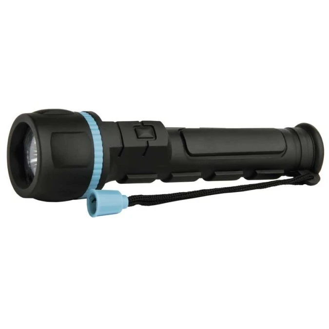 Latarka gumowa LEDx3 15lm 2xAA P3861 - obrazek 2