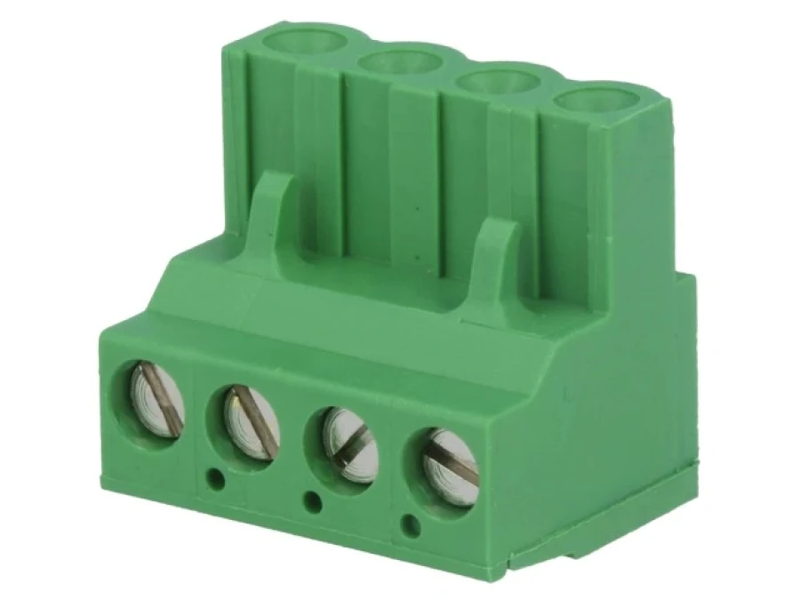 Listwa zaciskowa rozłączalna 5,08mm tory 4 proste wtyk 300V 796634‑4 - obrazek 1