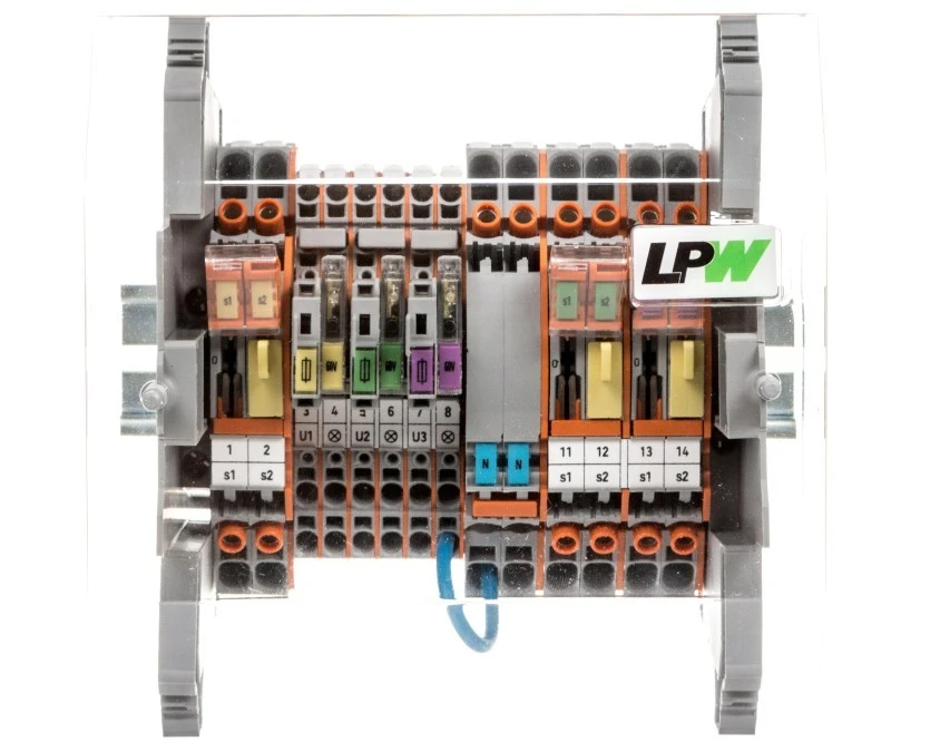 Listwa pomiarowa LPW 14‑torowa 60V AC równoległa 847‑297/060‑2000 - obrazek 1