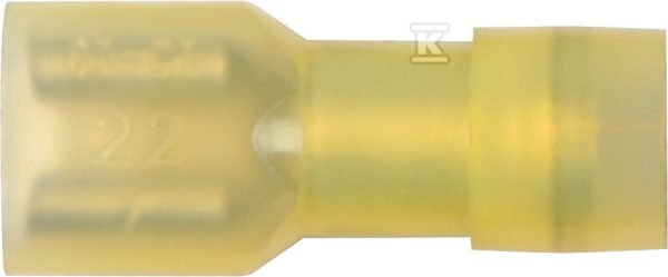 Nasuwka przewodowa w pełnej izolacji PA /100opk/ MSEPA_4,8-2/100
