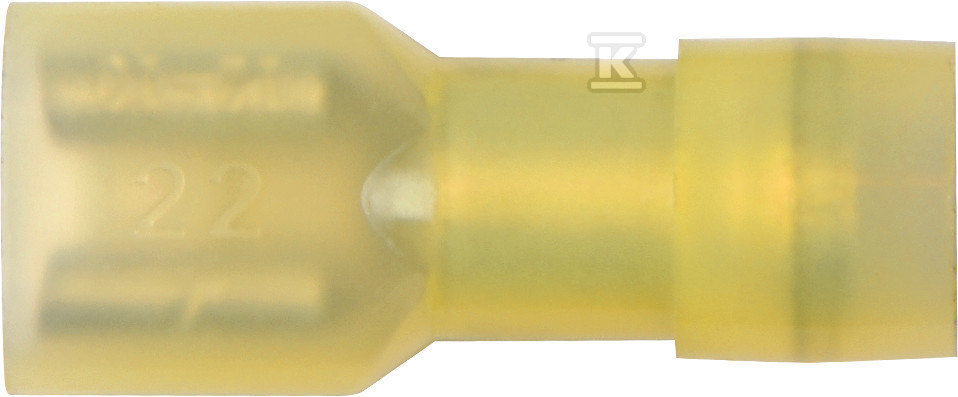 Nasuwka przewodowa w pełnej izolacji PA /100opk/ MSEPA_4,8-2/100 - obrazek 1