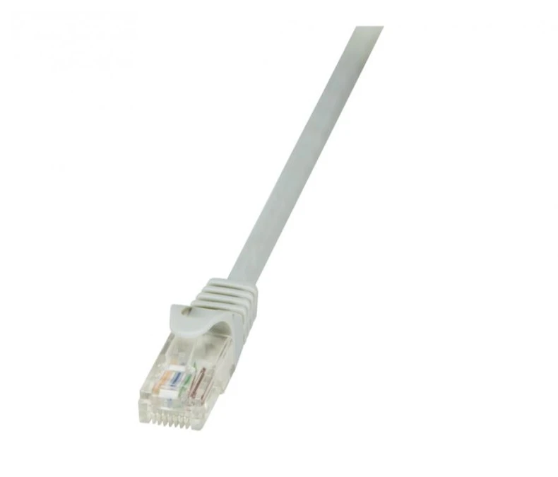 LogiLink Patchcord U/UTP szary kat.6 PVC 1,0m. - obrazek 1