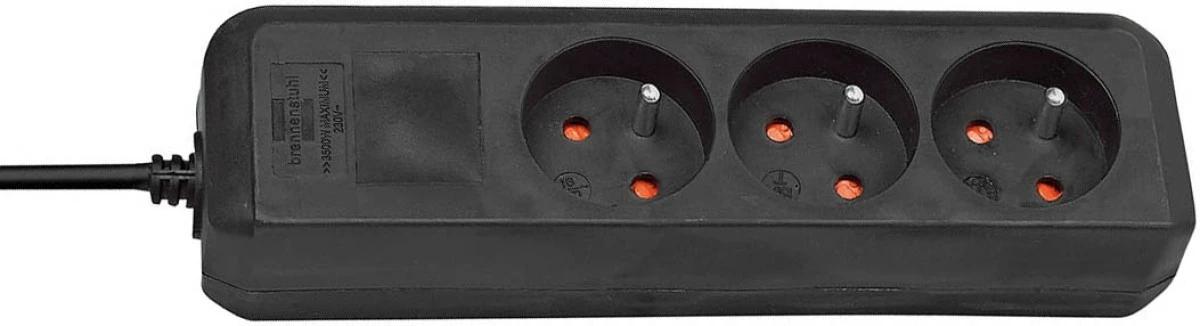 Listwa zasilajaca Eco‑Line 3m 3x230V czarna H05VV‑F 3G1,5 1157504130 - obrazek 2