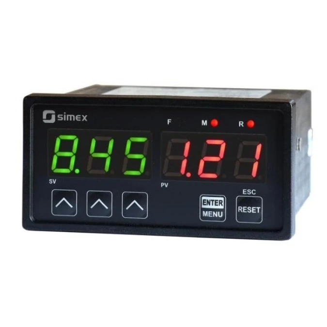 Licznik elektroniczny tablicowy – dwie wartości ‑ wejście 10‑30V DC liczące – 2xREL przekaźnik – RS‑485 – dozownik ‑ SLN‑94 - obrazek 1