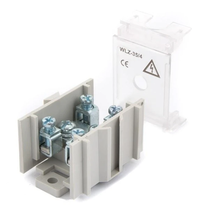 Listwa zaciskowa odgałęźnik WLZ 1 x 35mm2 + 4 x 16mm2 WLZ‑35/4 - obrazek 1