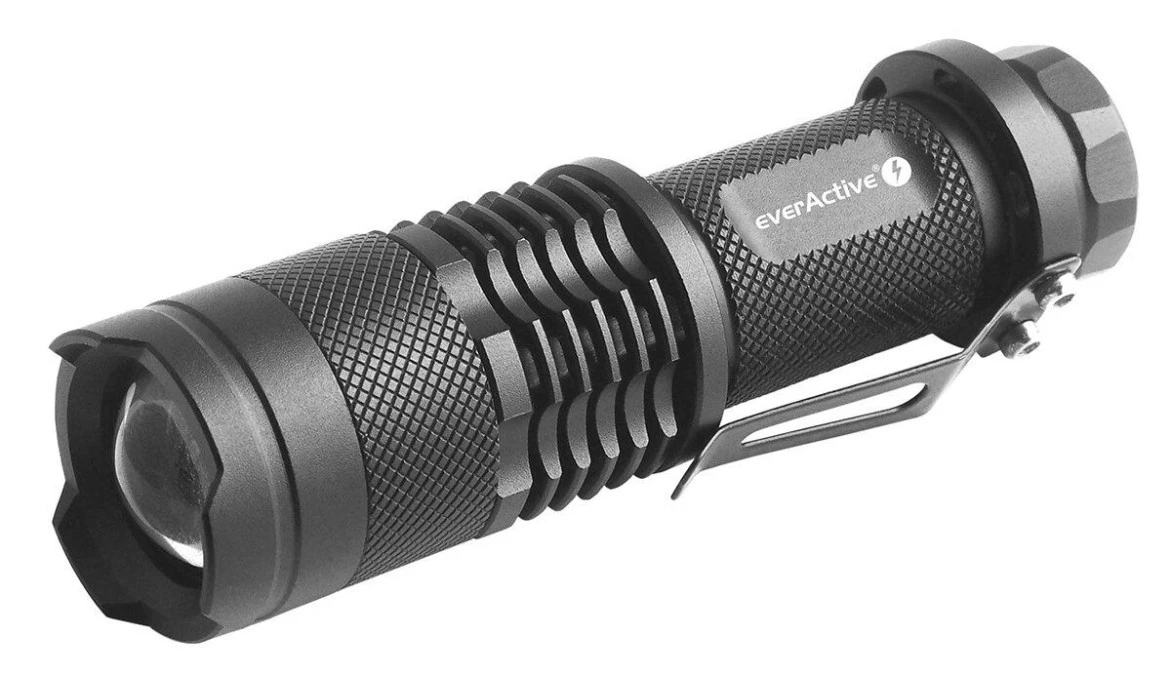 Latarka ręczna diodowa (LED) everActive FL‑180 Bullet z diodą CREE XP‑E2 - obrazek 3