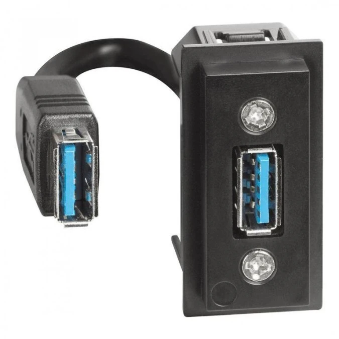 LIVING NOW gniazdo USB A 1mod. K4285P - obrazek 1