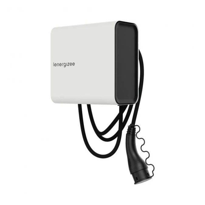 LENERGIZEE HOME RFID 11kW kabel 5m biały mat RAL9016 - obrazek 3