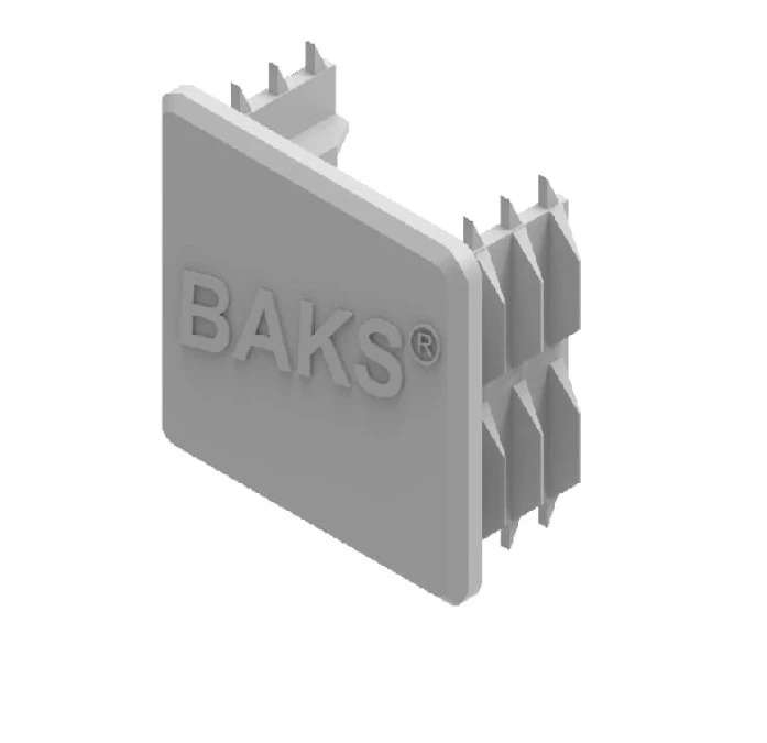 Nakładka ochronna profilu aluminiowego srebrny RAL9006 NOWPAL40x40SR 890404 - obrazek 1