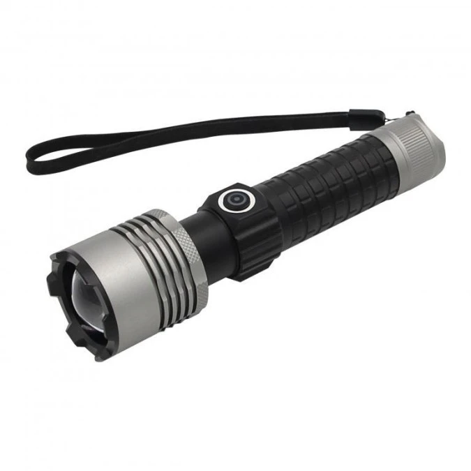 Latarka LED 20W, 1000lm, 2000mAh, funkcja zoom,LT‑26 - obrazek 1