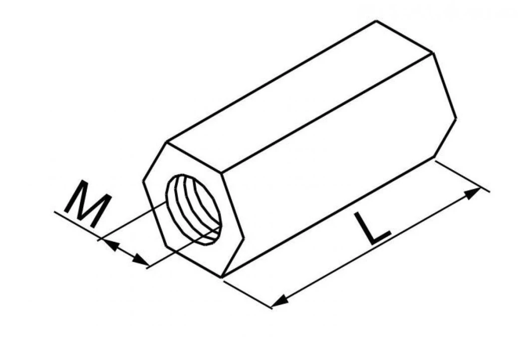 Nakrętka łącznikow NL M6 650103 /100szt./ - obrazek 2