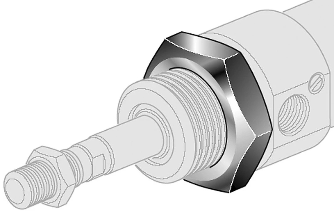 Nakrętka montażowa M22x1,5