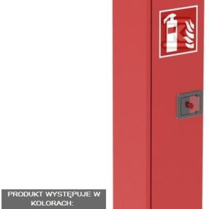 Szafka na gaśnicę do hydrantu wewnętrznego HWG-33-MODUŁOWY 230x780x25mm czerwony RAL3000 17030 Szafka na gaśnicę do hydrantu wewnętrznego HWG-33-MODUŁOWY 230x780x25mm czerwony RAL3000 17030
