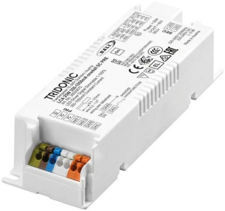 LCA 25W 350‑1050mA one4all SC PRE Zasilacz LED kompaktowy stałoprądowy ściemnialny PREMIUM TRIDONIC 28000675 - obrazek 1