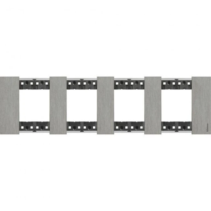 LIVING NOW ramka 4x2mod. steel KA4802M4ZG - obrazek 1