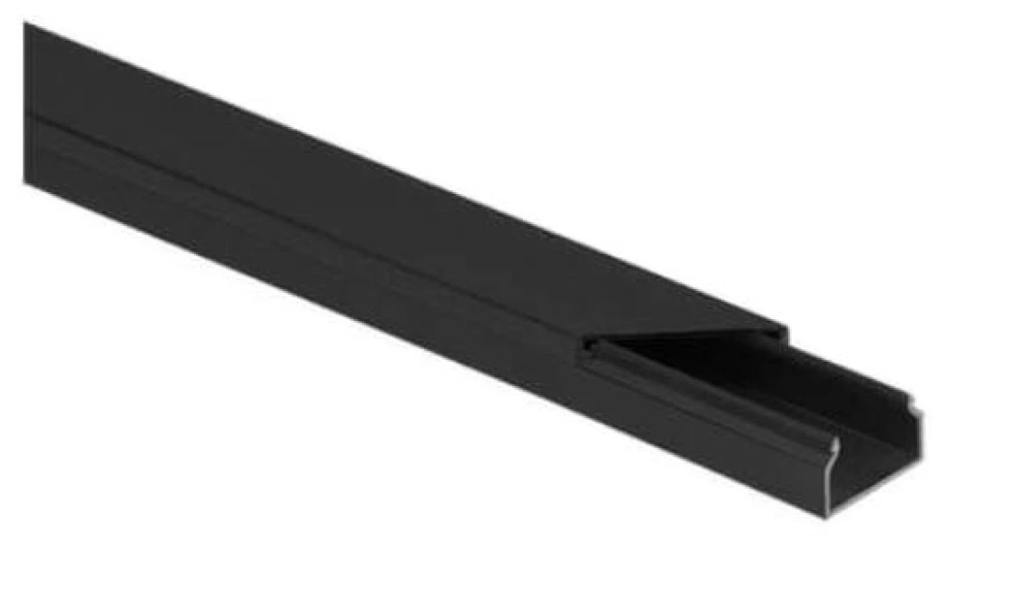 Listwa elektroinstalacyjna kpl. CZARNY CLS 20x18 2m (PACZKA 10zt.) - obrazek 1