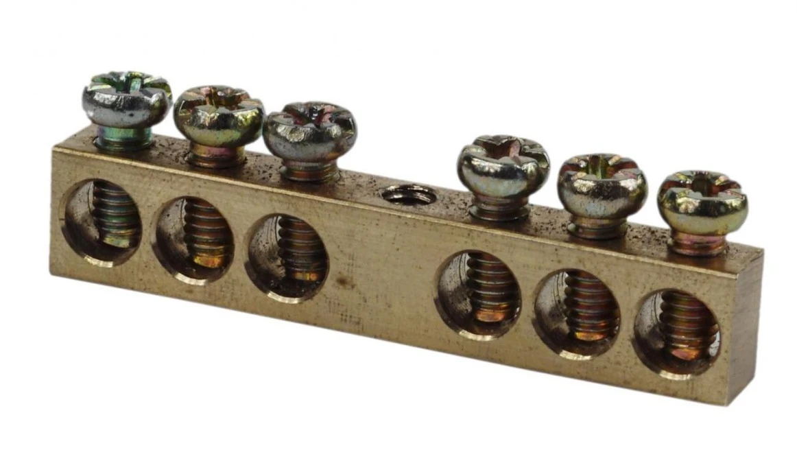 Listwa zaciskowa 6‑polowa 1‑16mm2 LZM‑6 - obrazek 1