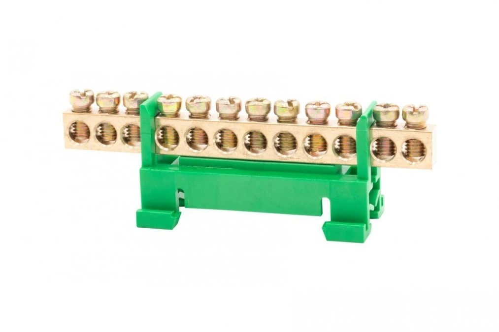 Listwa zaciskowa 12X16 mm2‑zielona GEP‑00036 - obrazek 1