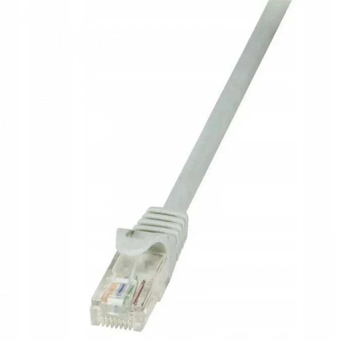LogiLink Patchcord U/UTP szary kat.6 PVC 2,0m. - obrazek 1