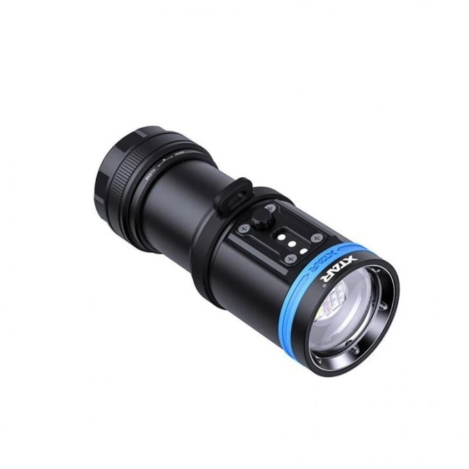 Latarka LED do nurkowania Xtar D30 ‑ 4000lm z UV zestaw z ładowarką i akumulatorami + torba - obrazek 2
