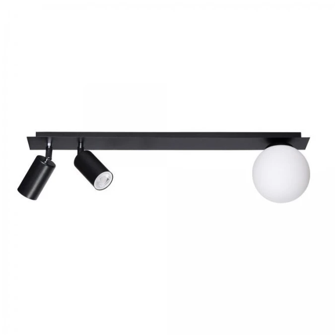 Listwa sufitowa designerska z tubami i kloszem z serii ALBIO K‑4135 Kaja Lighting