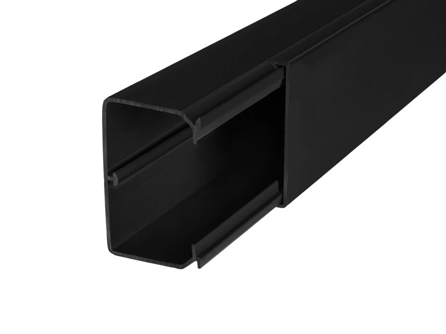 Listwa elektroinstalacyjna LS 60x40 UV czarna odporna na UV 2m /opak 18m/ 68562 - obrazek 1
