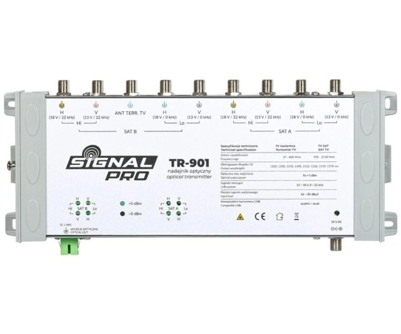 NADAJNIK OPTYCZNY TR‑901 SIGNAL PRO - obrazek 3