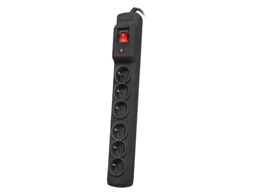 LISTWA ZASILAJĄCA ARMAC MULTI M6 10M 6X 230V PL CZARNA M6/100/CZ - obrazek 1