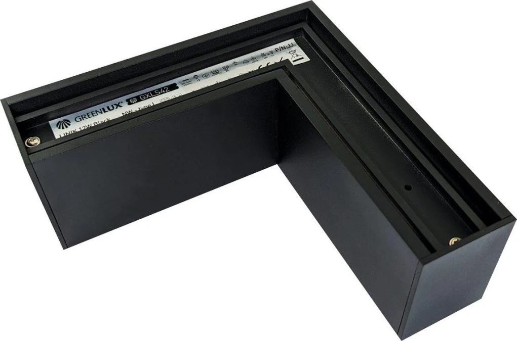 LINIK 12W Black ML NW ‑ type L 1600l/1950m ‑ łącznik typu L GXLS426 - obrazek 2