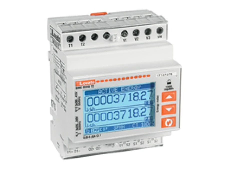 Licznik energii elektrycznej 1‑fazowy 40A 230V z wyswietlaczem LCD wielopomiarowy z certyfikatem MID DMED110T1MID - obrazek 1